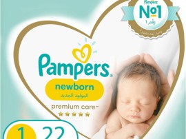 Підгузки Pampers Premium Care розмір 1 (2-5 кг), 22 шт