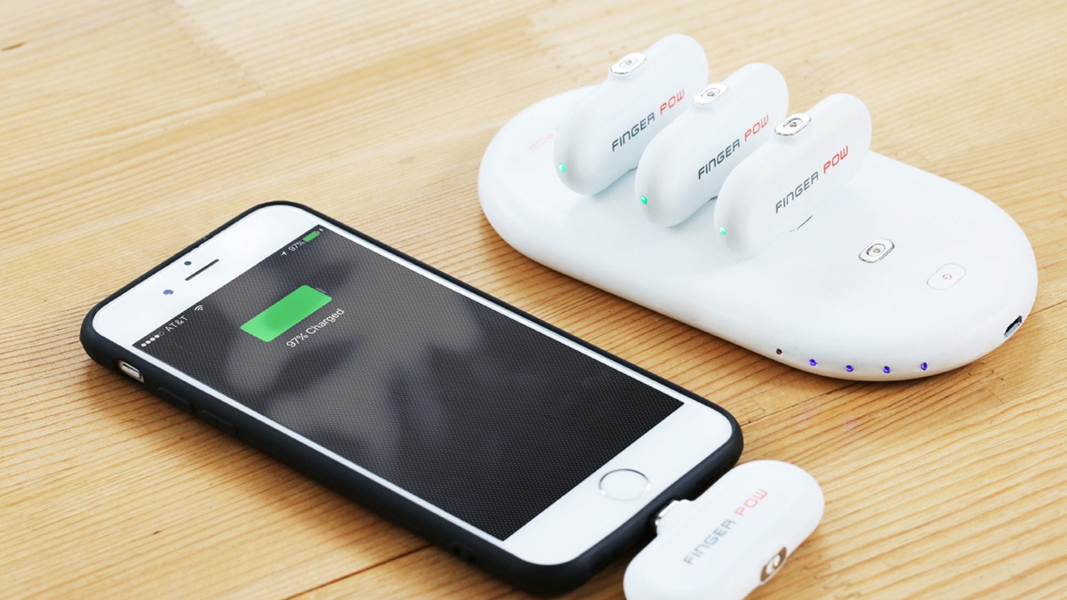 Mini Power Solution: FingerPow – The Compact Charging Gadget