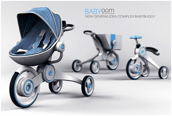 Three Unique Concepts of Baby Strollers