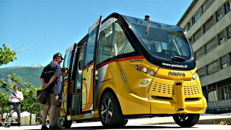 Autonomous Self-Driving Bus Navya Arma