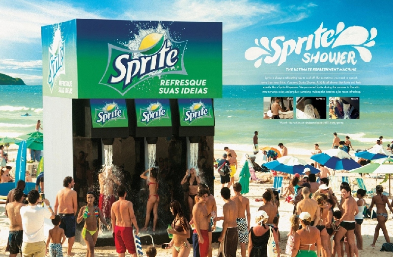 Soda Beach Shower