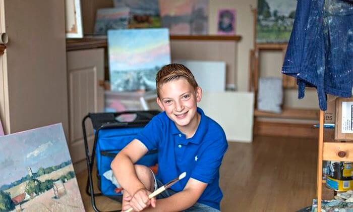 The Young Millionaire Artist