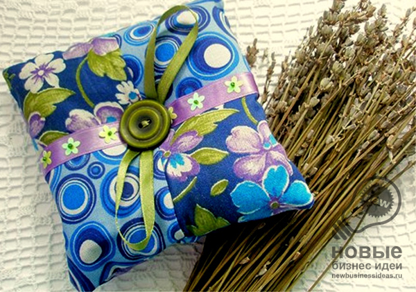 The concept of small business - herbal pillows