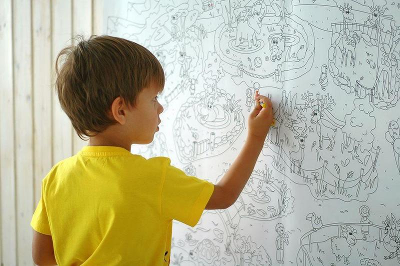 Coloring Wallpapers - Fun for Kids and Peace of Mind for Parents
