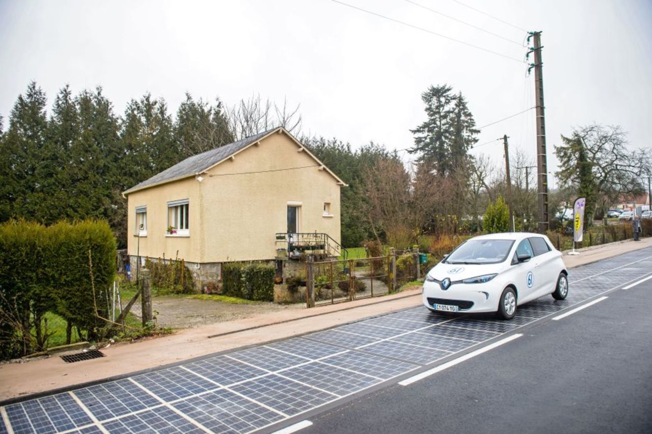 Solar Panel Road Surface