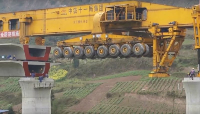 Building a Bridge in China