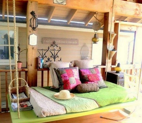 Suspended Beds: Interior Decoration