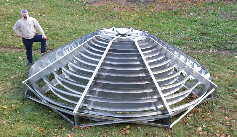 Innovative Solar Power Plant by Kharkiv Developers