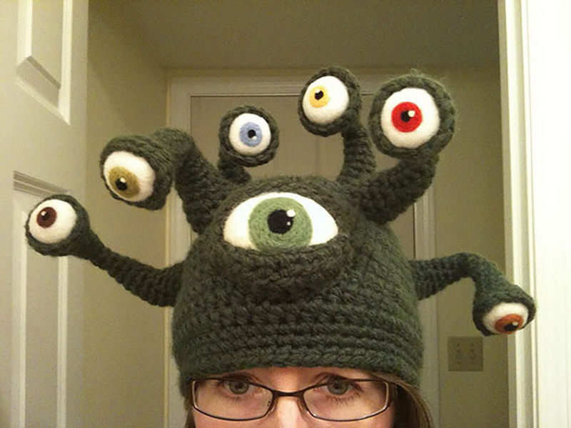 Knitted Hats at the 80th Level
