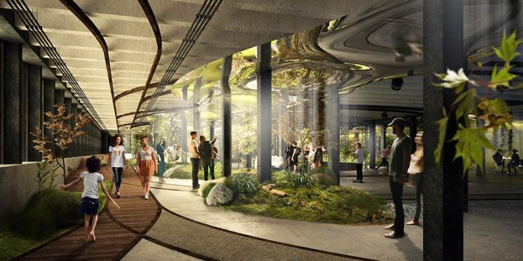 Subterranean Park in NYC