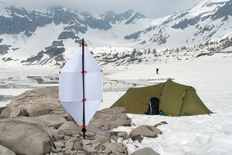 A Hiking Windmill - A New Way to Generate Energy