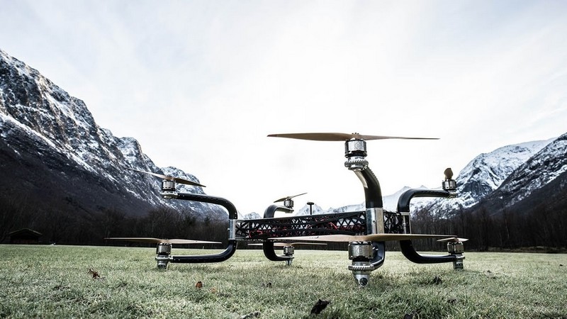 Drone Capable of Lifting a Couple of People into the Air