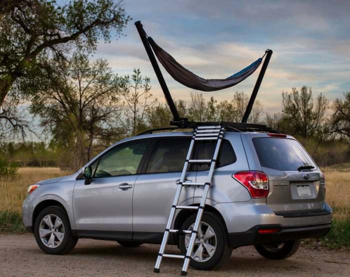 Roof Hammock: Relax Wherever You Like!