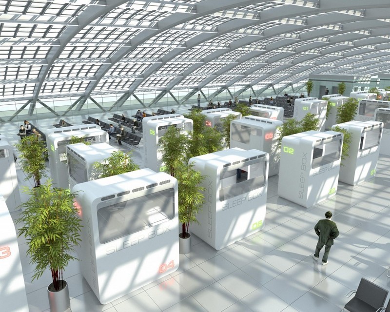 Sleep Capsules: A Business Concept Centered Around Providing Comfortable Rest in Public Spaces