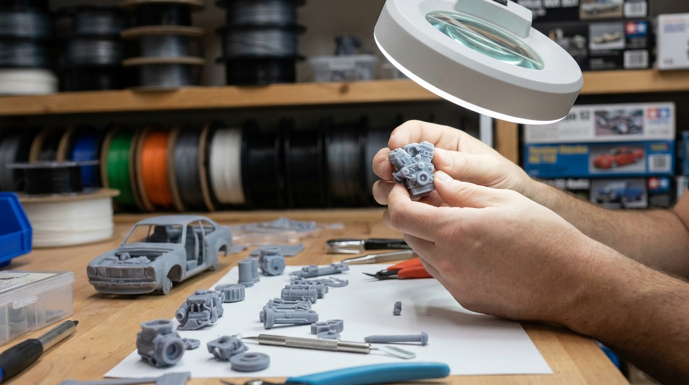 3D Printed Model Parts: Niche Hobbyist Gems