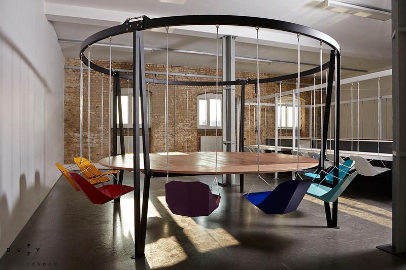 Swing Table: Work and Play Combined!