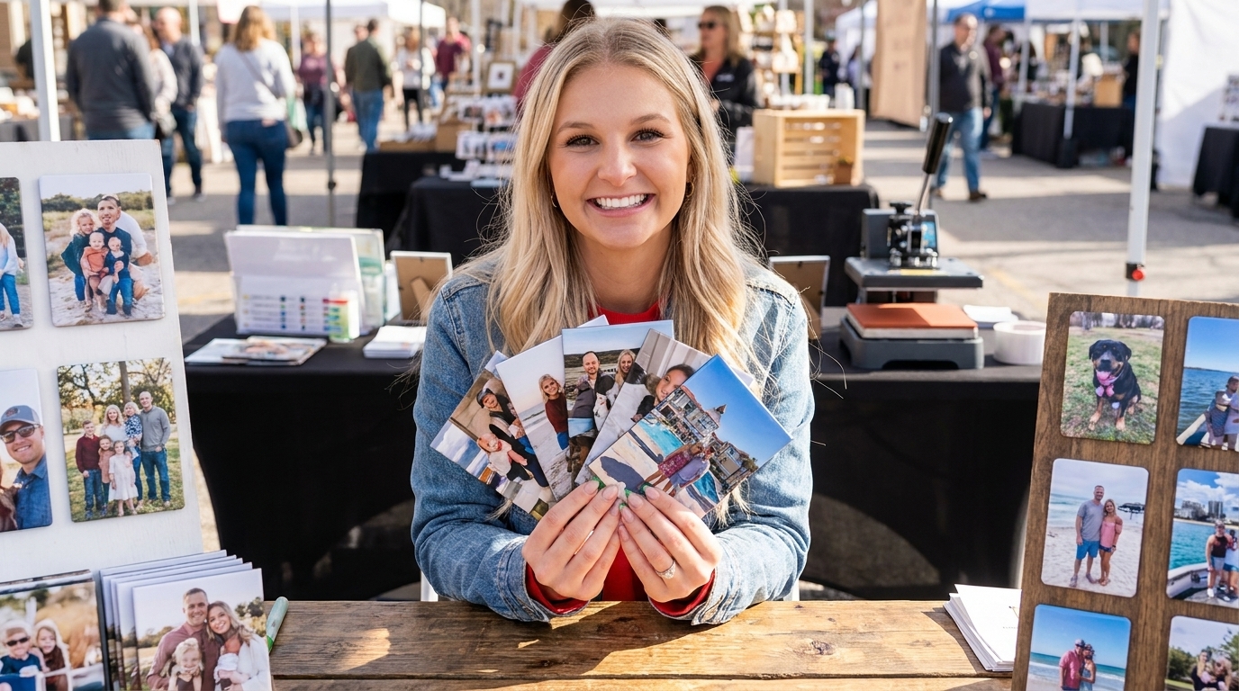 From Broke to Millionaire: How This Mom Built a Photo Magnet Empire